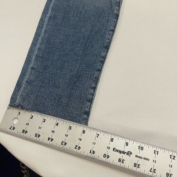 NWT Kut From The Kloth Destroyed Reese Ankle Straight Leg Denim Jeans Size 2 New - Picture 6 of 10